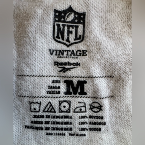 Reebok Vintage NFL Longsleevee T-Shirt - Picture 2 of 2
